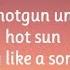 George Ezra Shotgun Lyrics