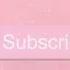 Pink Intro With Subscribe Button TEMPLATE