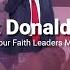 LIVE REPLAY Trump Participates In 11th Hour Faith Leaders Meeting In Concord NC 10 21 24