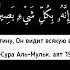Сура 67 Аль Мульк Аяты с 1 по 30 чтец Ризгар Курди