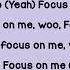 Ariana Grande Focus Lyrics