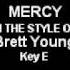 Brett Young Mercy Karaoke With Lyrics