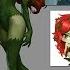 034 Хиган 2016 Неформат дефиле групповое 3 Jill Solveig Magic DC Comics Poison Ivy Killer