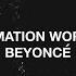 Beyoncé Drunk In Love Rocket Partition The Formation World Tour Instrumental