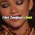 Zendaya S Feet Smell Like