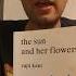 So I Read This Book The Sun And Her Flowers By Rupi Kaur