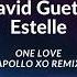 David Guetta Ft Estelle One Love Apollo Xo Remix