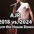 AJR 2018 Vs 2024 Burn The House Down Shorts Ajr Concert