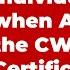 What Will An Individual Learn When Acquiring The CWT Certification