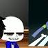 Rainimator Herobrine Sans Reacts To Sans Vs Jevil Requested