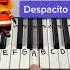 Easy Despacito Piano Tutorial Piano Shorts