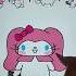 Hello Kitty My Melody Cinnamoroll Kuromi Hellokitty Kuromi Drawing Sanrio Cinnamoroll