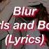 Blur Girls And Boys Lyrics