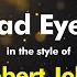 Robert John Sad Eyes Karaoke Version From Zoom Karaoke