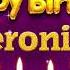 Veronica Happy Birthday To You Happy Birthday Song Name Veronica