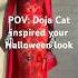 Paint The Town Red HALLOWEEN Costume Shorts Halloween Dojacat