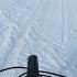 RIDING FULL SPEED ON SKI SLOPES 70KM H SNOWY TRAILS