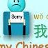 Learn The Song Lyrics 对不起我的中文不好 Sorry My Chinese Is Not Good By Transition前进乐团