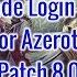 Battle For Azeroth Login Music Fan Made Battle For Azeroth Music