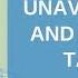 Emotional Unavailability And Non Stop Talking