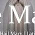 Ave Maria Schubert Solo Choir With Lyrics Latin English Hail Mary Sunday 7pm Choir