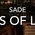 Kiss Of Life Sade Instrumental Lyrics