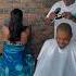 Nigerian Twerker Jemena Twerking For Her Husband At The Barbering Shop