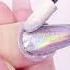 Detail Application Of Nail Holographic Powder 100 Perfect Quick And Easy