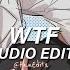 WTF HUGEL Ft Amber Van Day Edit Audio