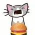 Cheeseburger Cat Meme Animaton Memes Foryou