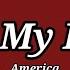 America All My Life Lyrics