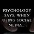 Psychology Facts Shorts Psychologyfacts