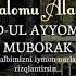 Jaloliddin Ahmadaliev Juma Muborak