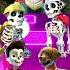 Paw Patrol Transformation Marshall To Skeleton X Coffin Dance Meme Tiles Hop Game Shorts