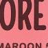 Maroon 5 One More Night