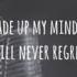 Muno Never Regret Lyric Video