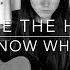 Bring Me The Horizon I Don T Know What To Say W TABS Acoustic Cover