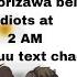 Shiratorizawa Being Idiots Haikyuu Text Chaos