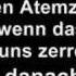 Tokio Hotel In Die Nacht With Lyrics