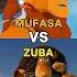 Zuba VS Mufasa Zuba Mufasa Madagascar2 Reileão Dreamworks Disney