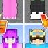 Omz And Roxy Crystal X Cash And Nico Zoey Shady X JJ And Mikey Maizen X Aphmau Aaron Ein Minecraft