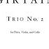 Girtain Trio No 2 For Flute Violin And Cello