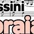 La Fioraia Fiorentina G Rossini Piano Accompaniment 피렌체의 꽃파는 아가씨 반주 Karaoke