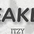 Sneakers ITZY Lyrics