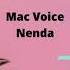 Mac Voice Nenda Lyrics Video