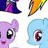 Grand Galloping Gala Outfits For My Little Pony Mane 6 Twilight Sparkle Pinkie Pie And Others