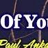 Times Of Your Life Paul Anka KARAOKE VERSION