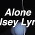 Alone Halsey Lyrics