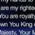 Your Majesty Bishop TD Jakes Lyrics