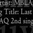 MBLAQ Last Luv MP3 Romanization Translation